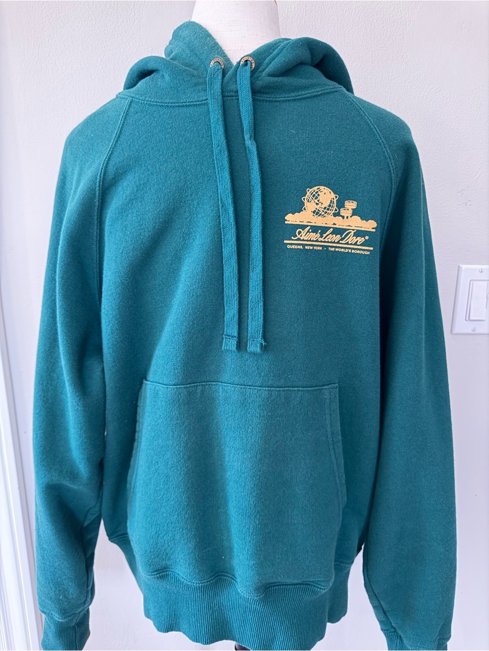 Aimé Leon Dore “The World’s Borough” Unisphere Hoodie